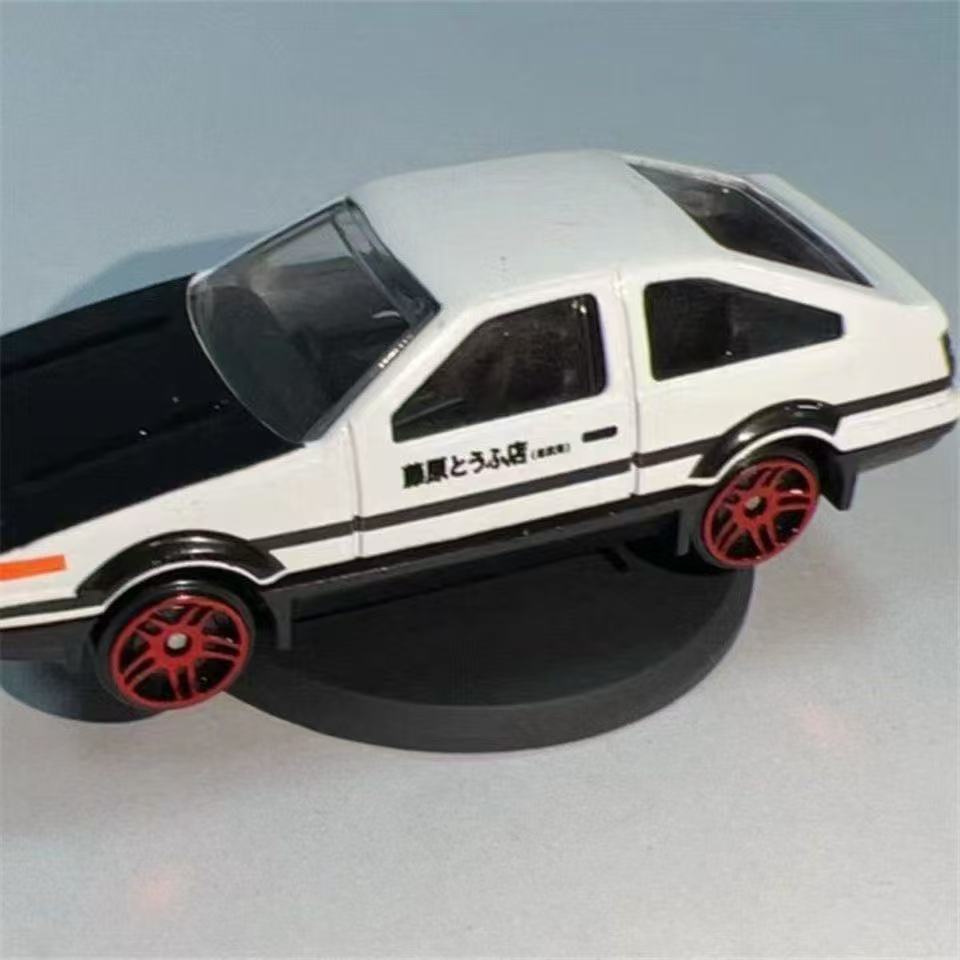 ollig·AE86漂移車載旋轉擺件合金車模型中控台高檔物理姿態掛件汽車擺件 - 图片 10