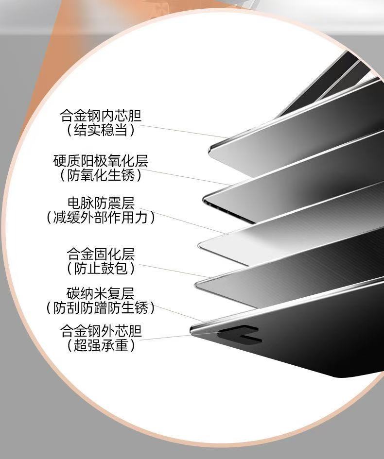 ollig·Z5Max筆記本電腦支架帶拓展塢立式可升降旋轉桌面增高散熱架 - 图片 16