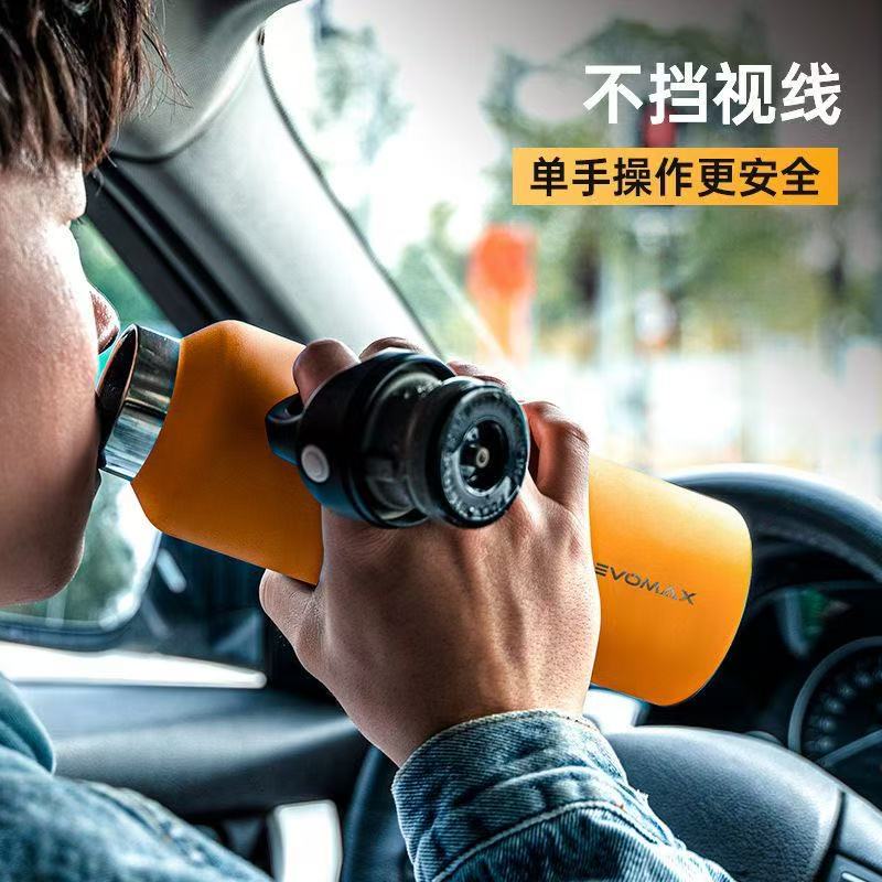 ollig·Revomax銳虎無螺紋保溫杯單手開蓋運動保冷保溫不鏽鋼水杯 - 图片 15