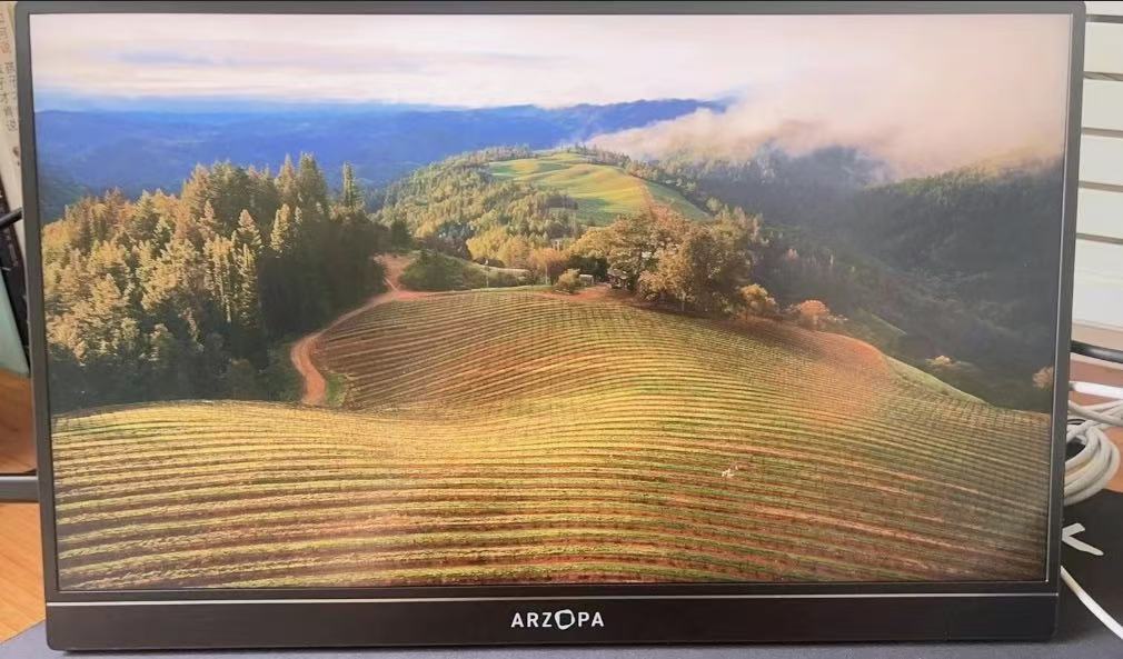 ollig·ARZOPA便攜式顯示器16.1英吋2.5K 165Hz電腦筆記本顯示副屏 - 图片 26