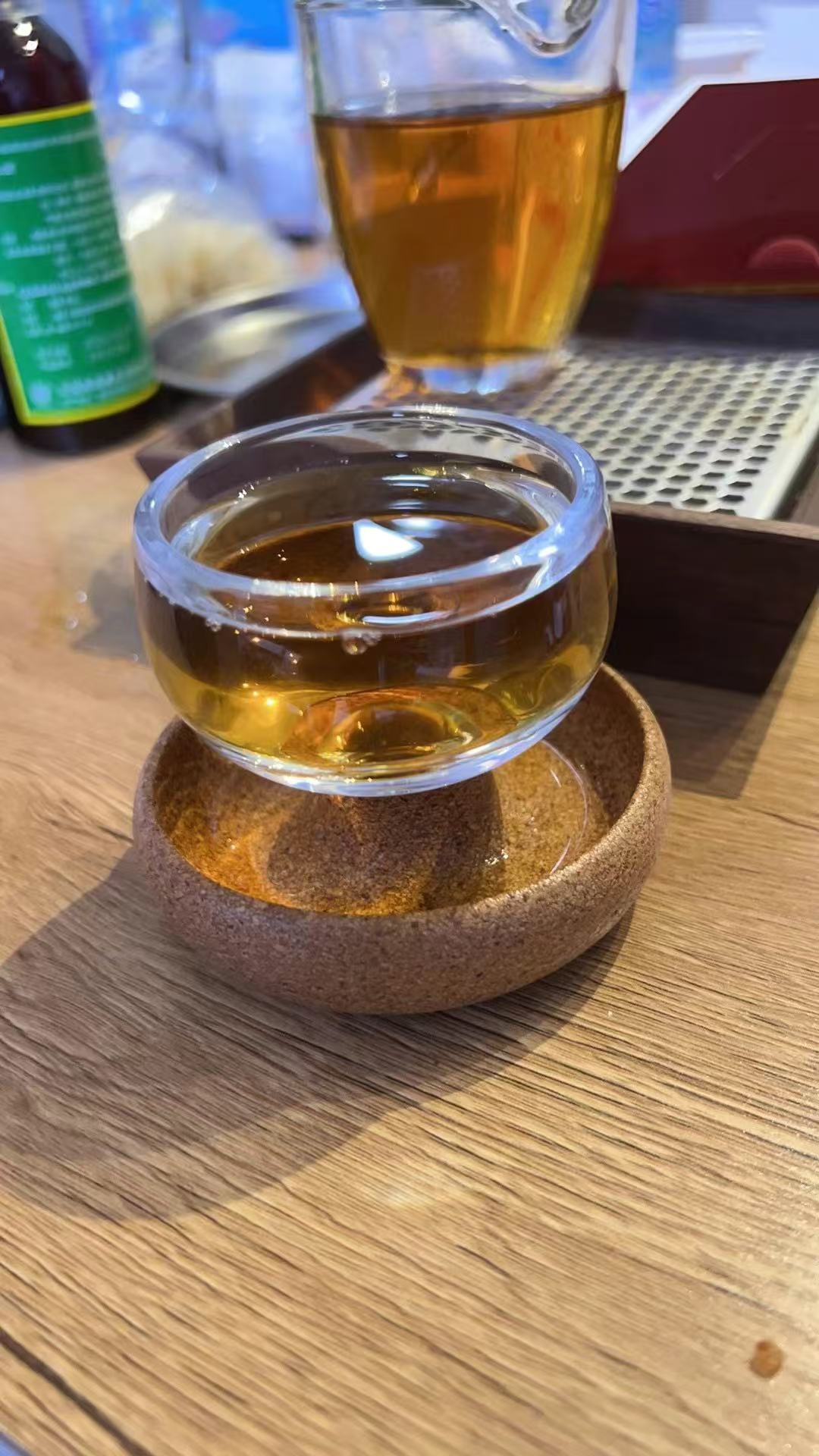 ollig·時來運轉主人杯高顏值水晶玻璃杯抗壓旋轉杯不倒杯家用品茗杯耐高溫主人杯 - 图片 19