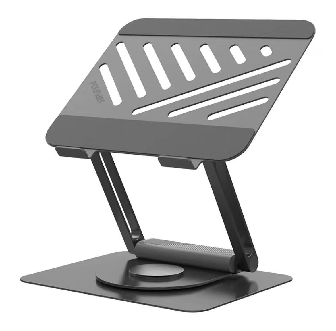 ollig·Z5Max筆記本電腦支架帶拓展塢立式可升降旋轉桌面增高散熱架