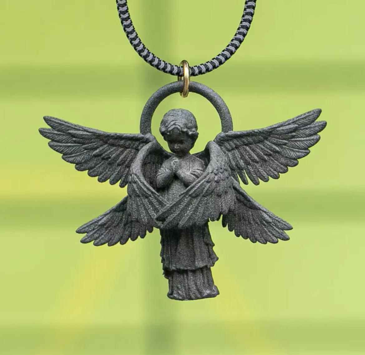 ollig·六翼天使車載香薰香氛個性創意禮物品 高級汽車內飾香水吊墜 - 图片 2