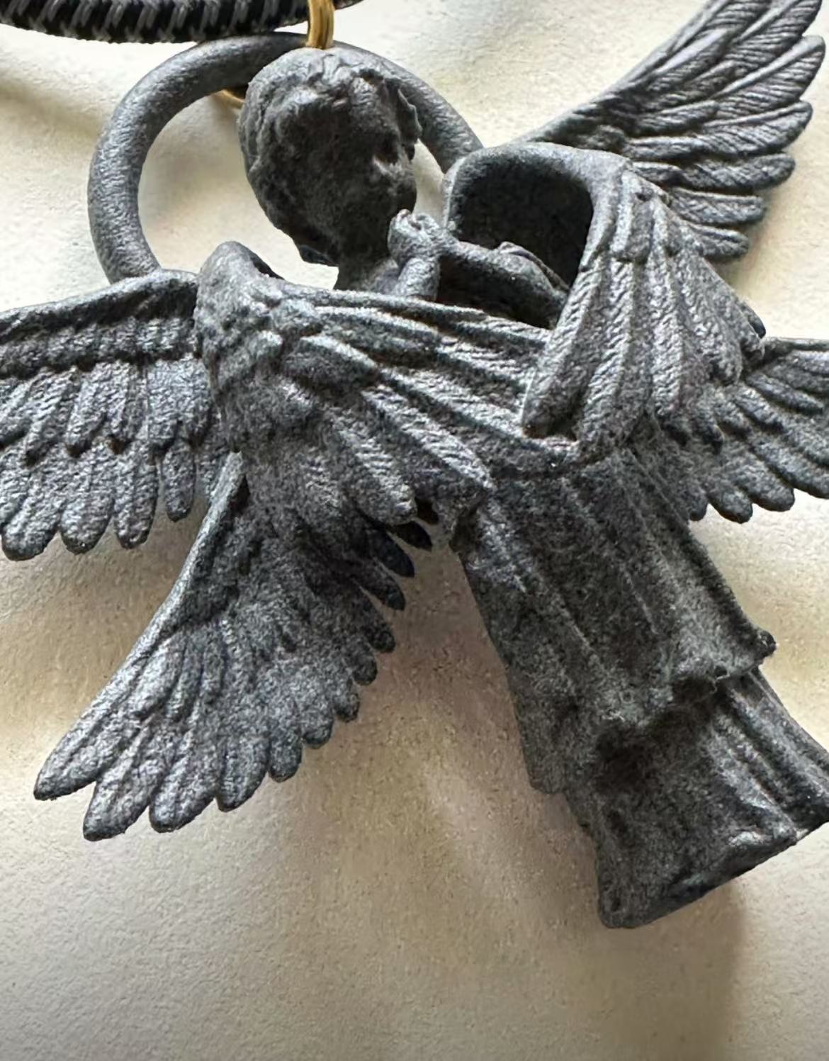 ollig·六翼天使車載香薰香氛個性創意禮物品 高級汽車內飾香水吊墜 - 图片 19