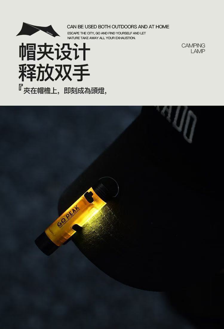 ollig·GOPEAK戶外便攜迷你手電筒照明釣魚燈戶外MINI手電筒 - 图片 5