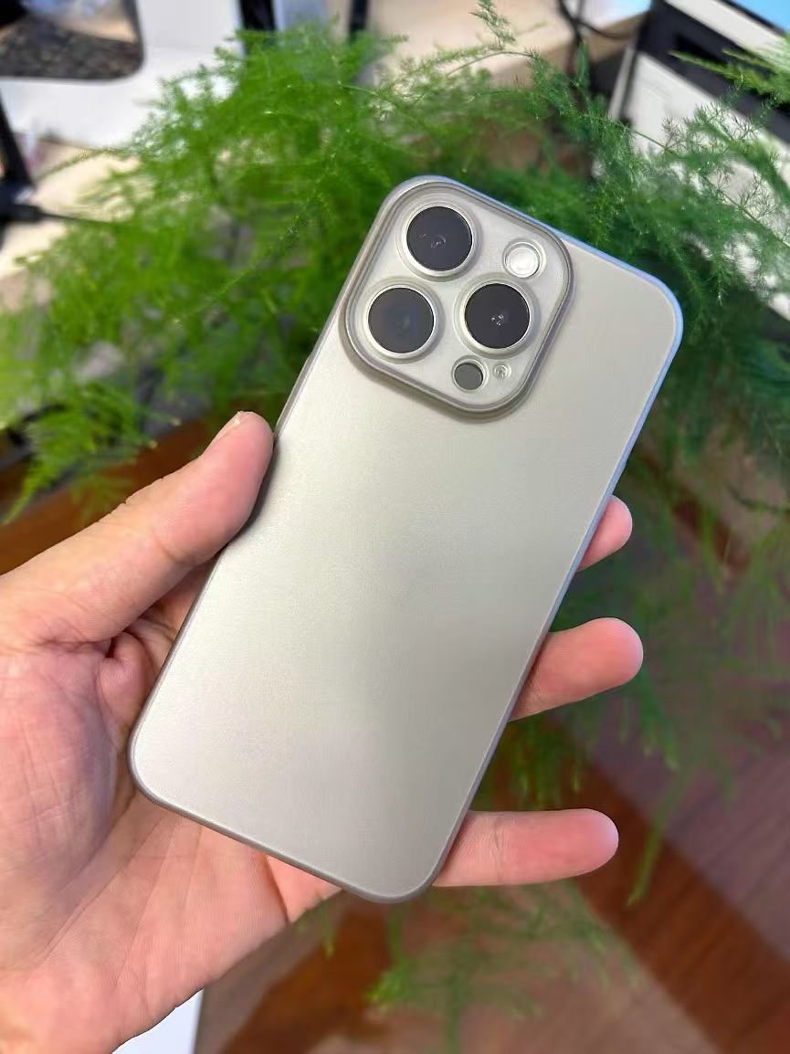 ollig·適用蘋果16promax手機殼新款磨砂超薄全包防摔手機殼 - 图片 27