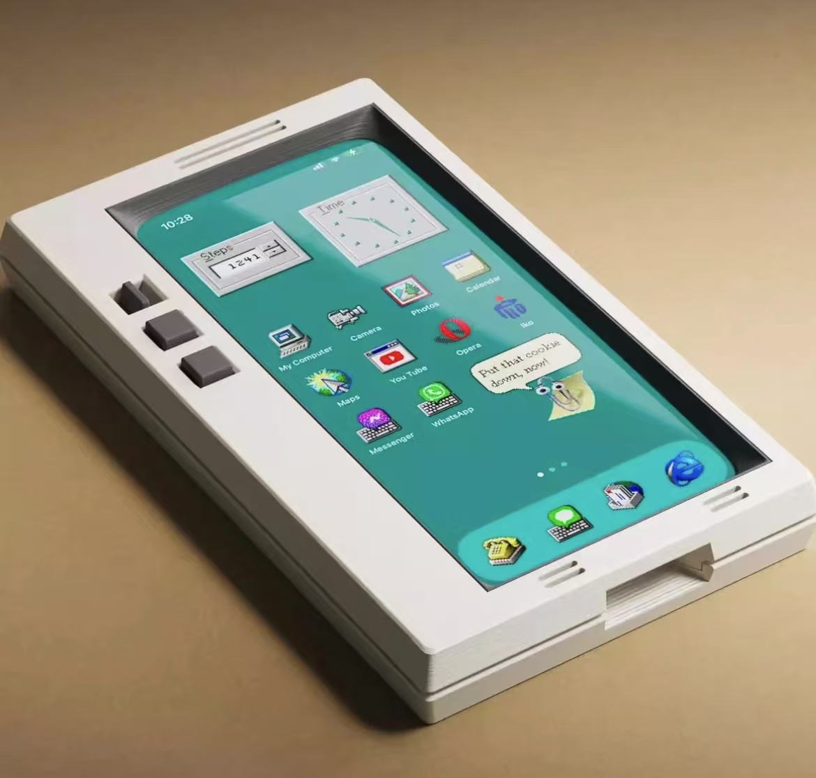 ollig·iPhone 定制復古保護手機殼 3D打印創意擺件通用 - 图片 2