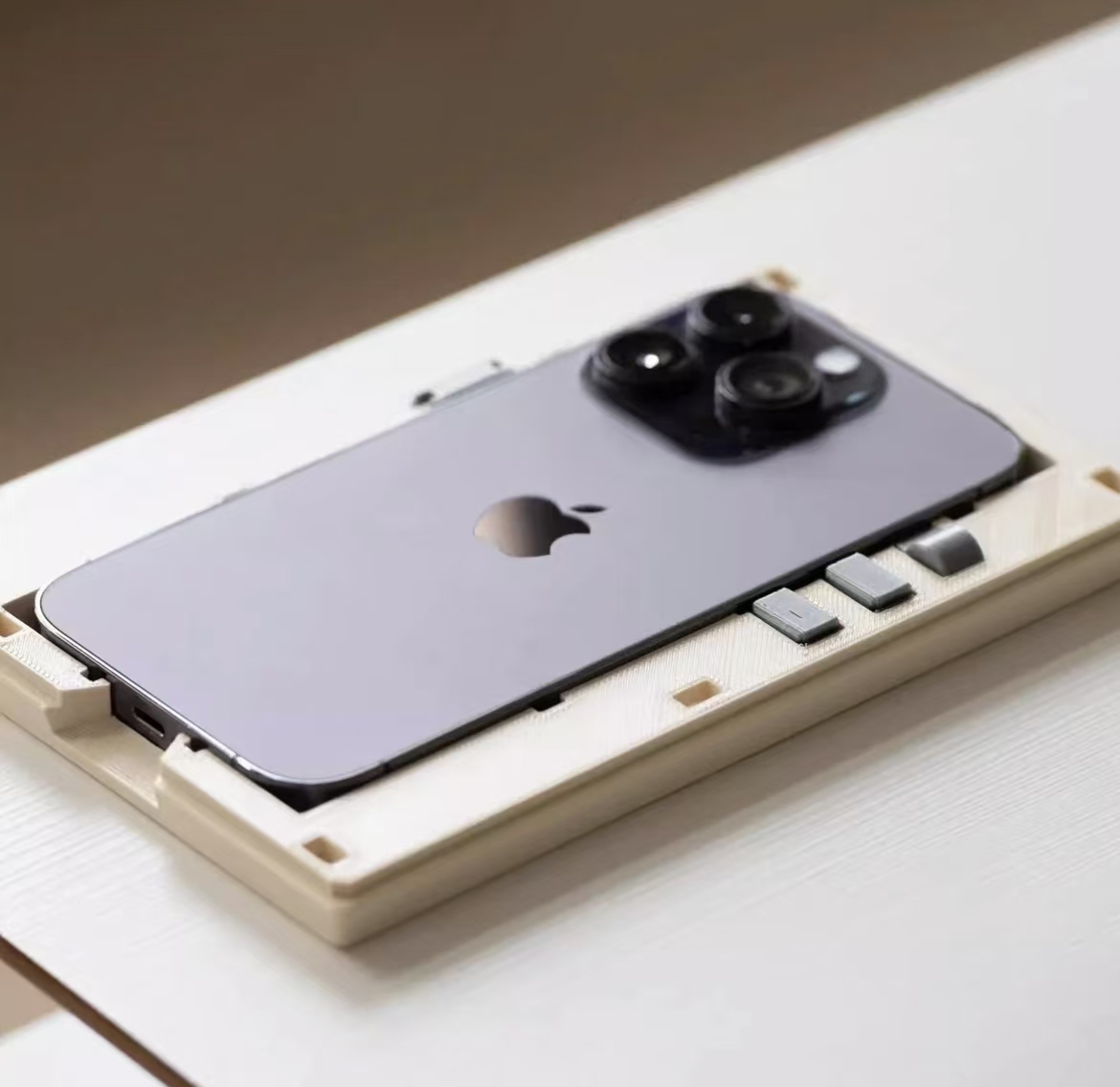 ollig·iPhone 定制復古保護手機殼 3D打印創意擺件通用 - 图片 4