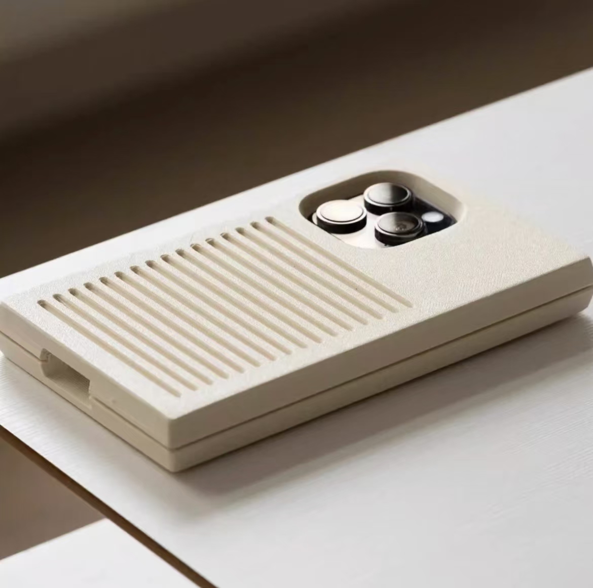 ollig·iPhone 定制復古保護手機殼 3D打印創意擺件通用 - 图片 5