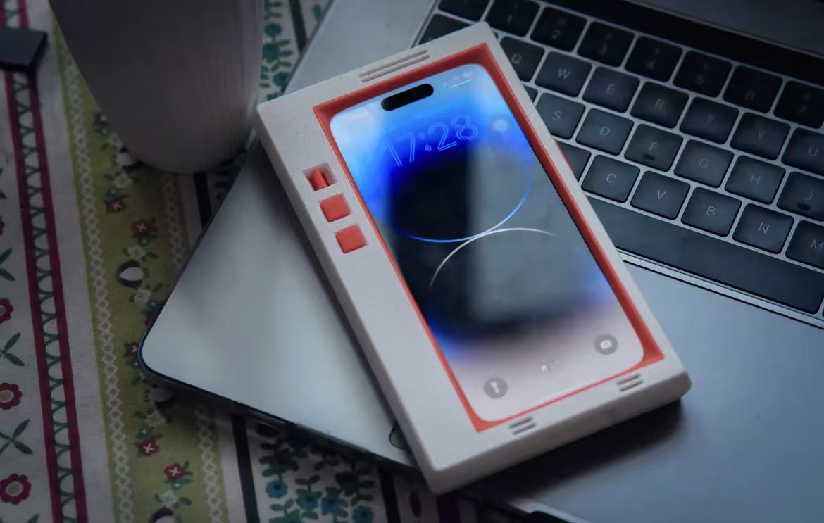 ollig·iPhone 定制復古保護手機殼 3D打印創意擺件通用 - 图片 11