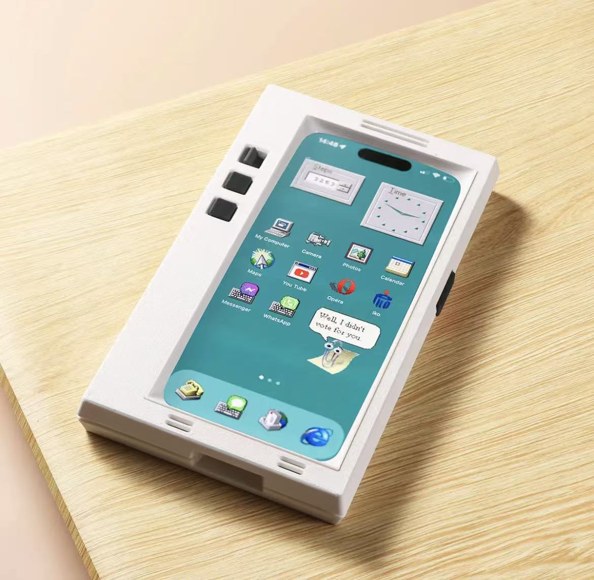 ollig·iPhone 定制復古保護手機殼 3D打印創意擺件通用 - 图片 7