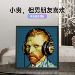 ollig·Divoom pixoo64像素LED智能顯示屏電腦桌搭好物電競男友禮物