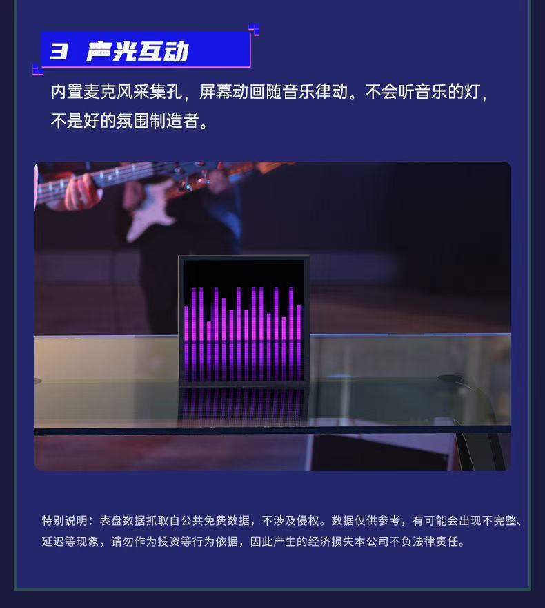 ollig·Divoom pixoo64像素LED智能顯示屏電腦桌搭好物電競男友禮物 - 图片 14