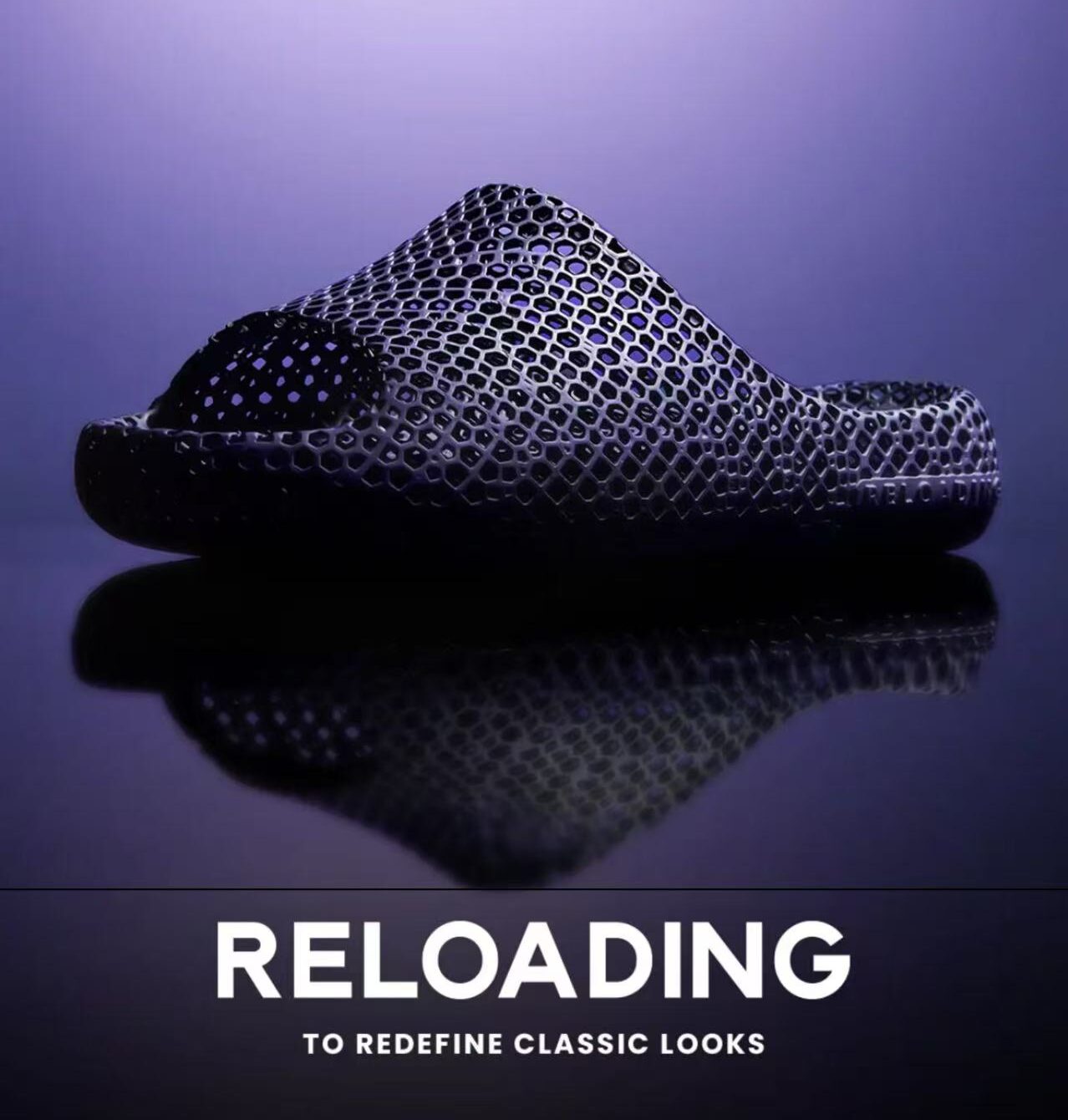 ollig·Reloading 3D打印拖鞋2.0情侶戶外高能運動拖鞋