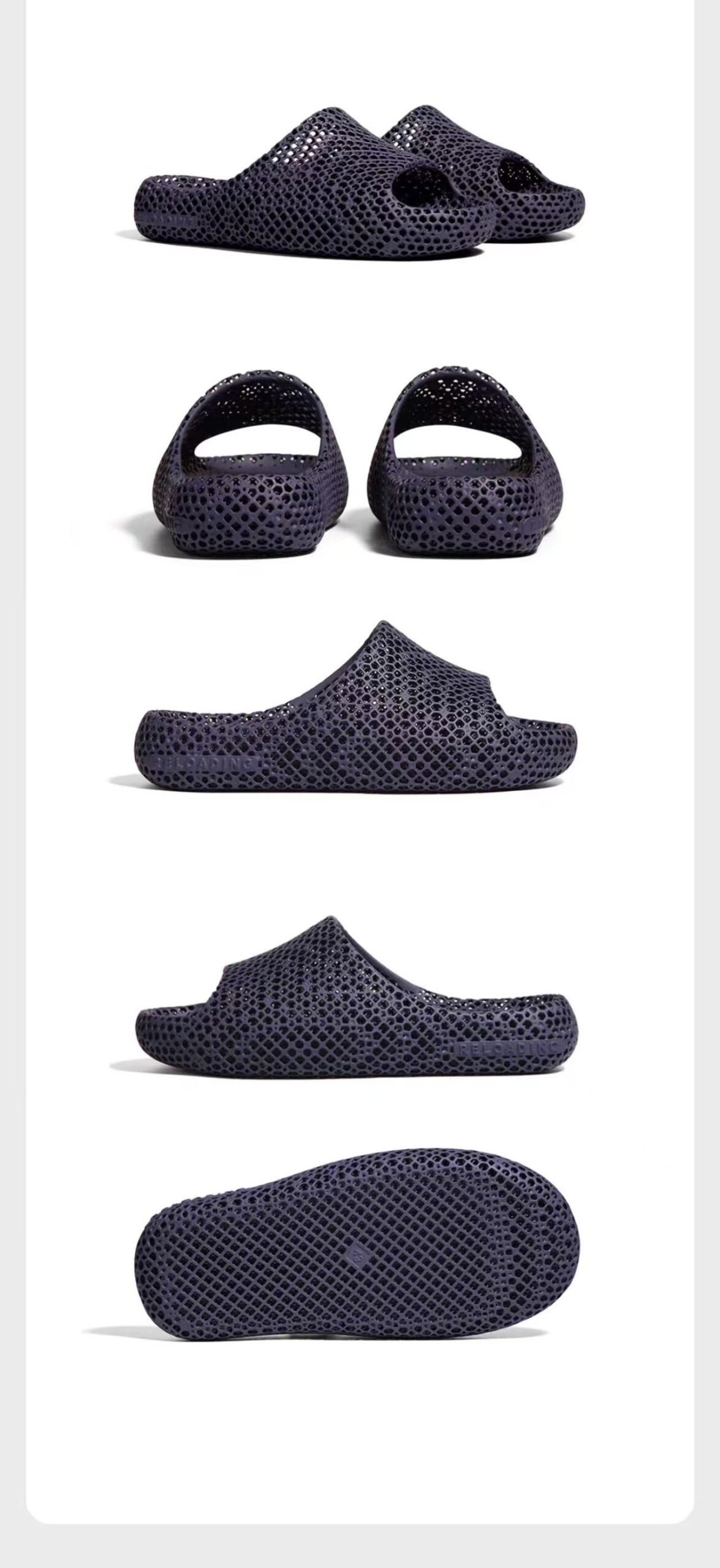 ollig·Reloading 3D打印拖鞋2.0情侶戶外高能運動拖鞋 - 图片 5