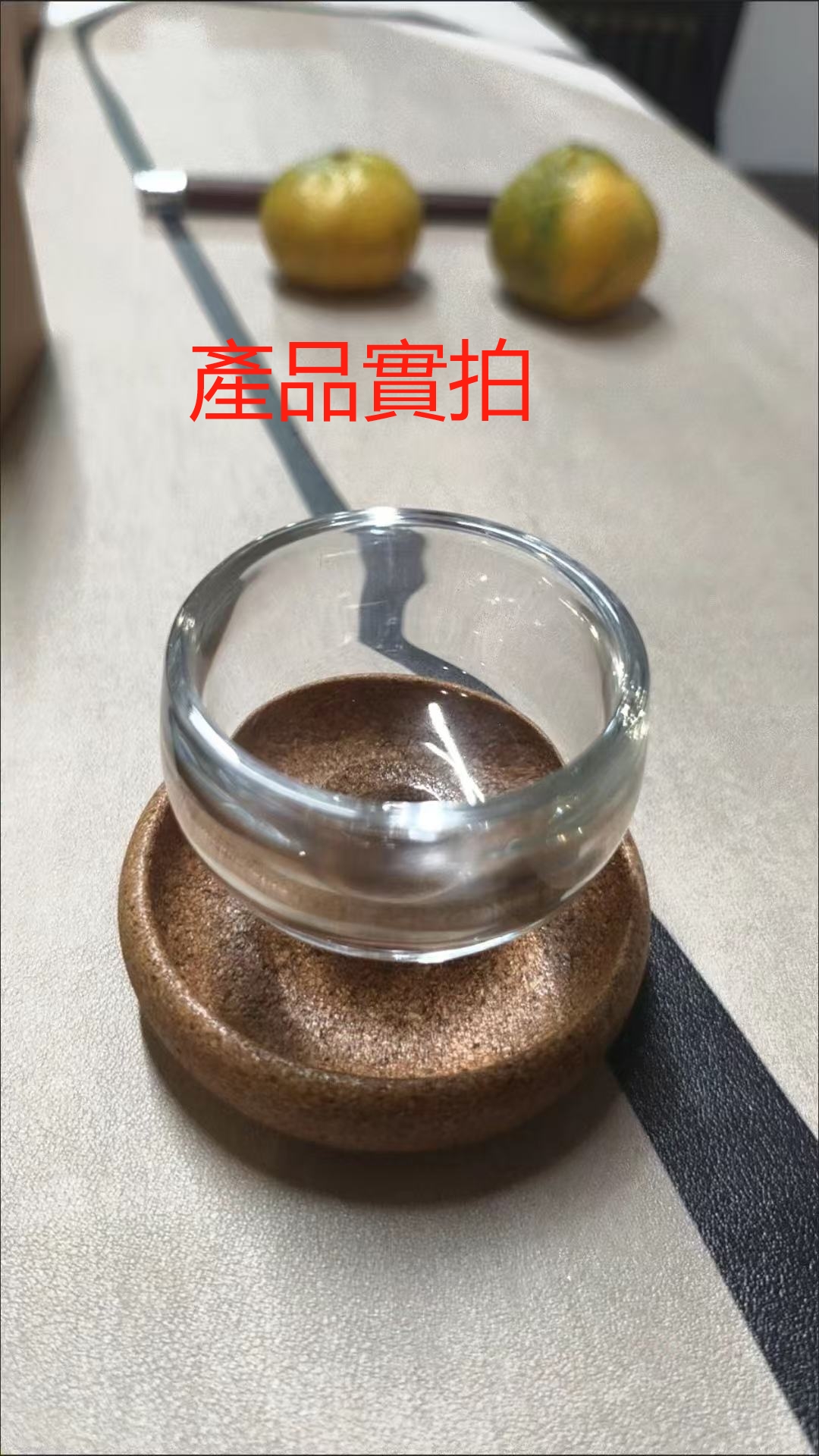 ollig·時來運轉主人杯高顏值水晶玻璃杯抗壓旋轉杯不倒杯家用品茗杯耐高溫主人杯 - 图片 13