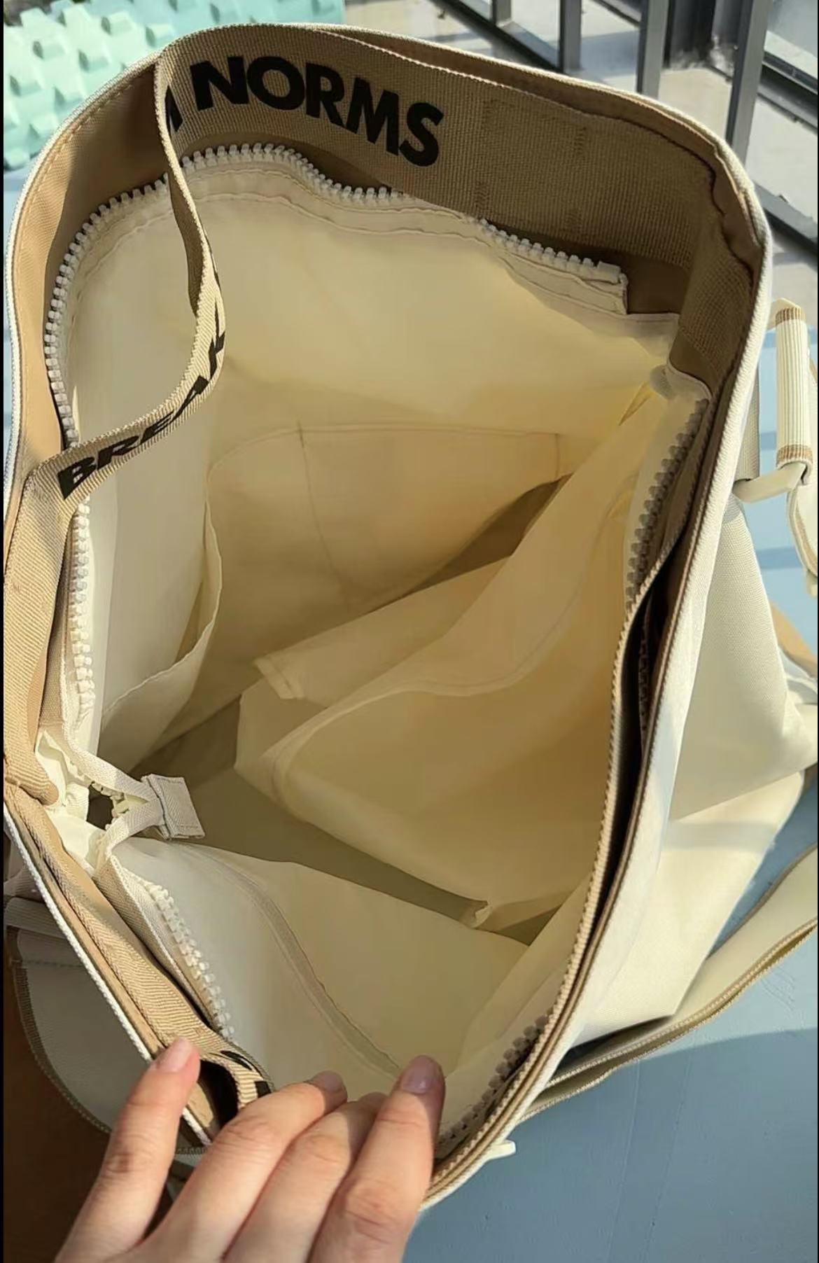 ollig·LWJE旅行包男女手提大容量運動包健身包幹濕分離鞋倉旅行 - 图片 23