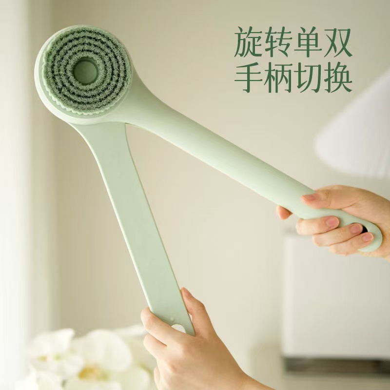 ollig·PRITECH XY1電動洗澡沐浴刷雙柄搓背機懶人搓澡神器刷身體自動搓泥機 - 图片 2