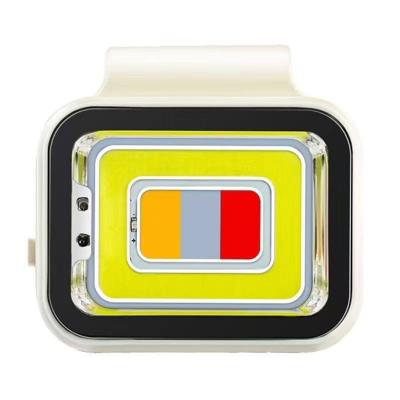 ollig·超亮戶外便攜磁吸燈高亮度感應泛光運動登山露營頭戴應急手電