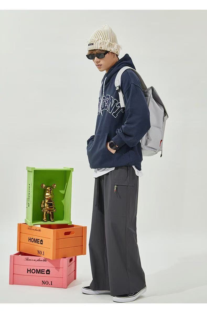 ollig·Bostanten雙肩包男電腦包帆布高級感書包大學生旅遊大容量旅行背包 - 图片 39