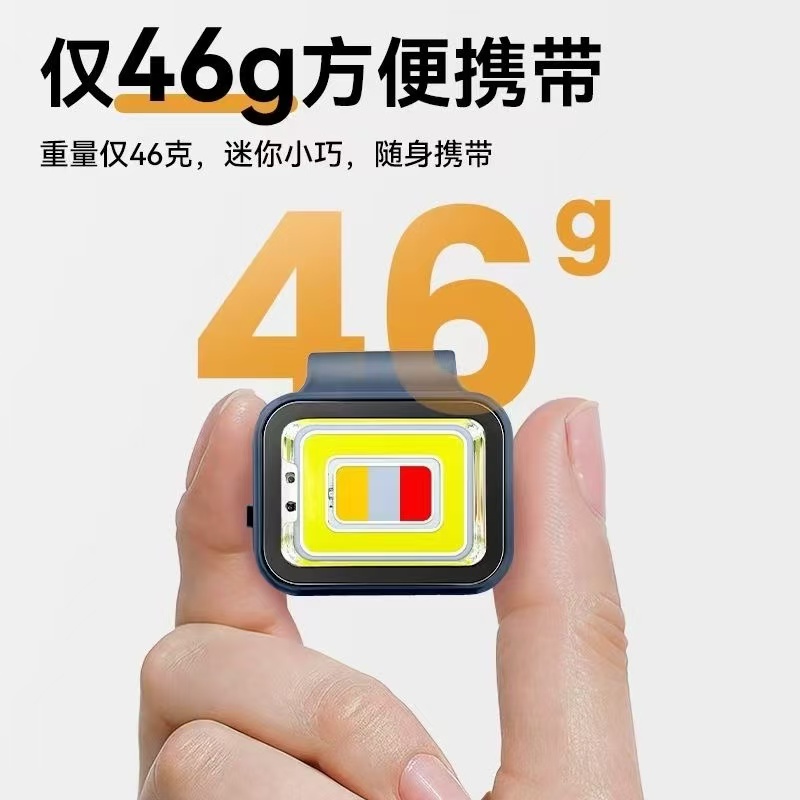 ollig·超亮戶外便攜磁吸燈高亮度感應泛光運動登山露營頭戴應急手電 - 图片 2