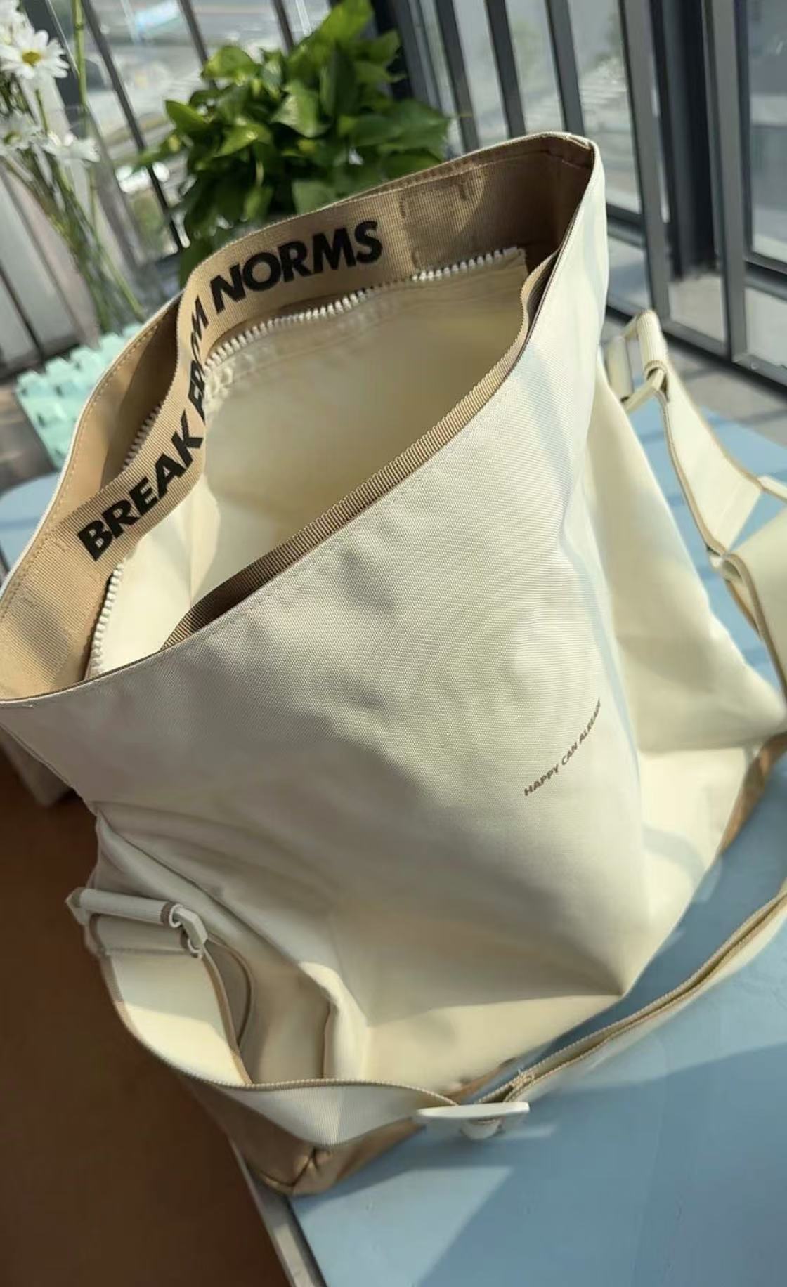 ollig·LWJE旅行包男女手提大容量運動包健身包幹濕分離鞋倉旅行 - 图片 22