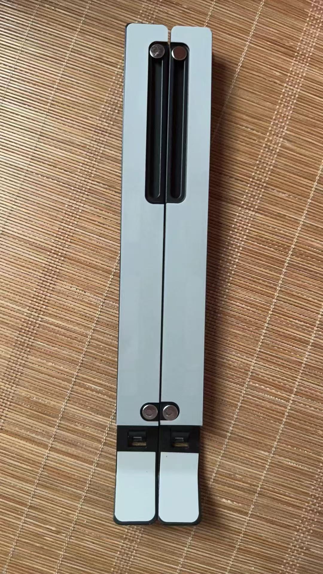 ollig·Choseal鋁合金筆記本支架電腦支架全硅膠金屬桌面辦公散熱便攜通用 - 图片 18