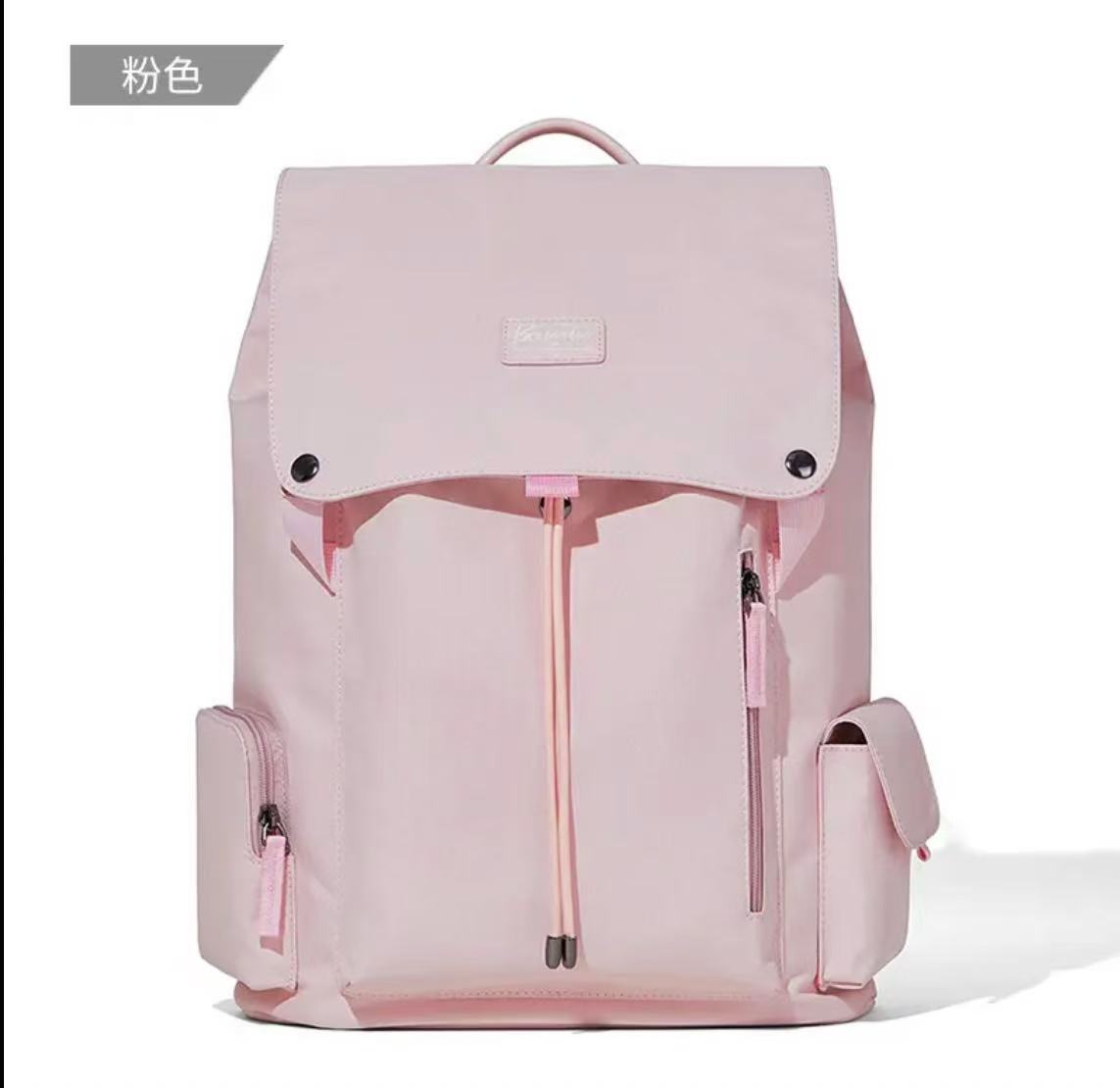 ollig·Bostanten雙肩包男電腦包帆布高級感書包大學生旅遊大容量旅行背包 - 图片 22