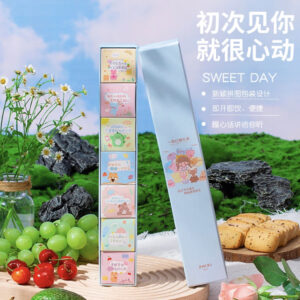 ollig·枝兮七日卡通一周紅糖禮盒送女友老婆生理期姜茶水浪漫禮物