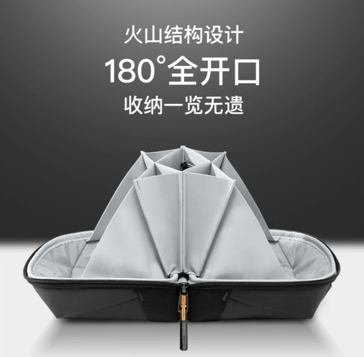 ollig·inateck數碼火山收納包數據線充電寶防水多用數碼包旅行多功能包 - 图片 3