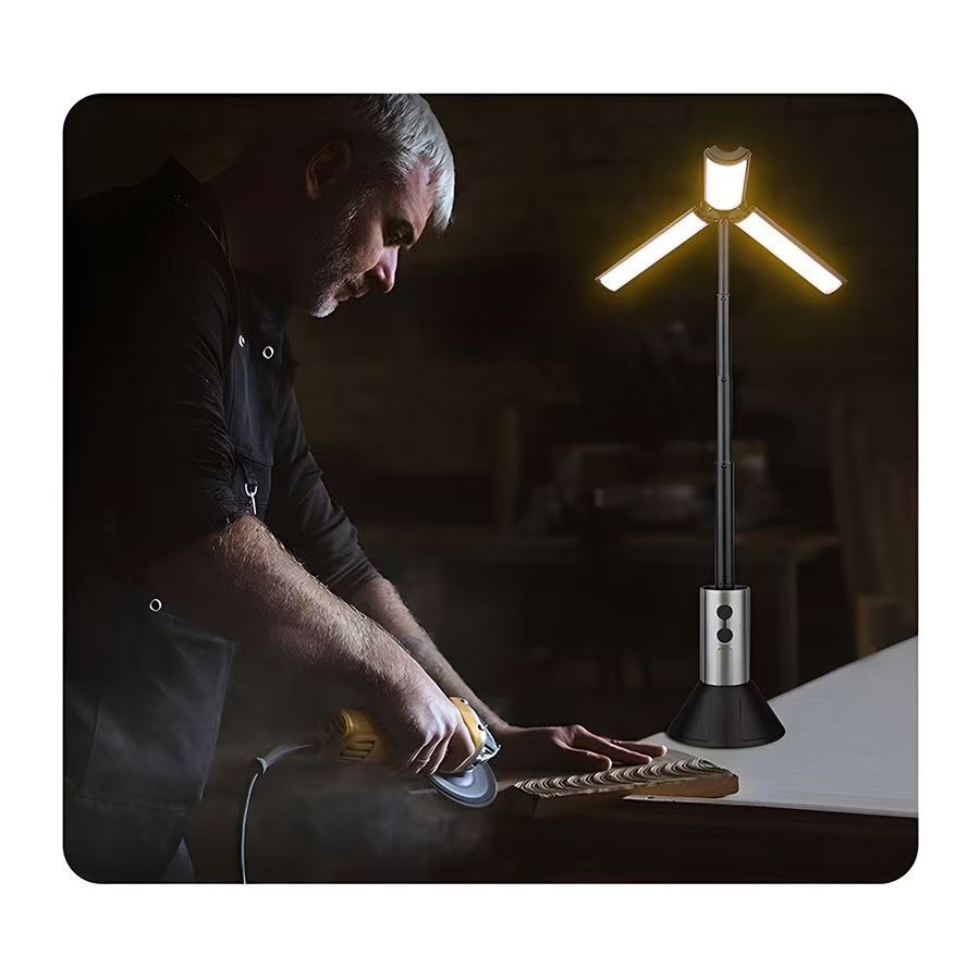 ollig·XIWANGFIRE多功能露營照明燈戶外超亮折疊補光燈營地帳篷露營燈 - 图片 10