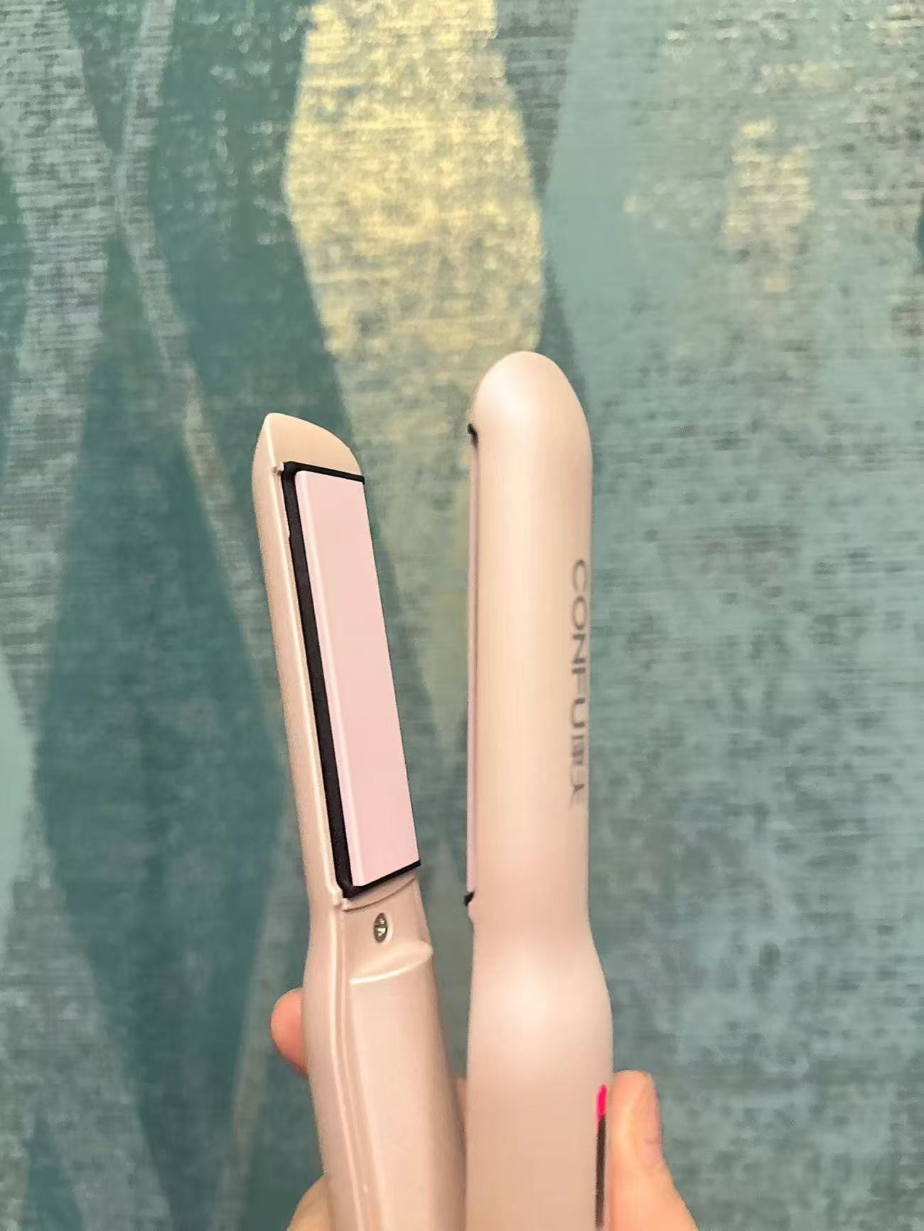 ollig·CONFU無線夾板直卷兩用捲髮棒迷你直發器拉直板夾護髮便攜 - 图片 17