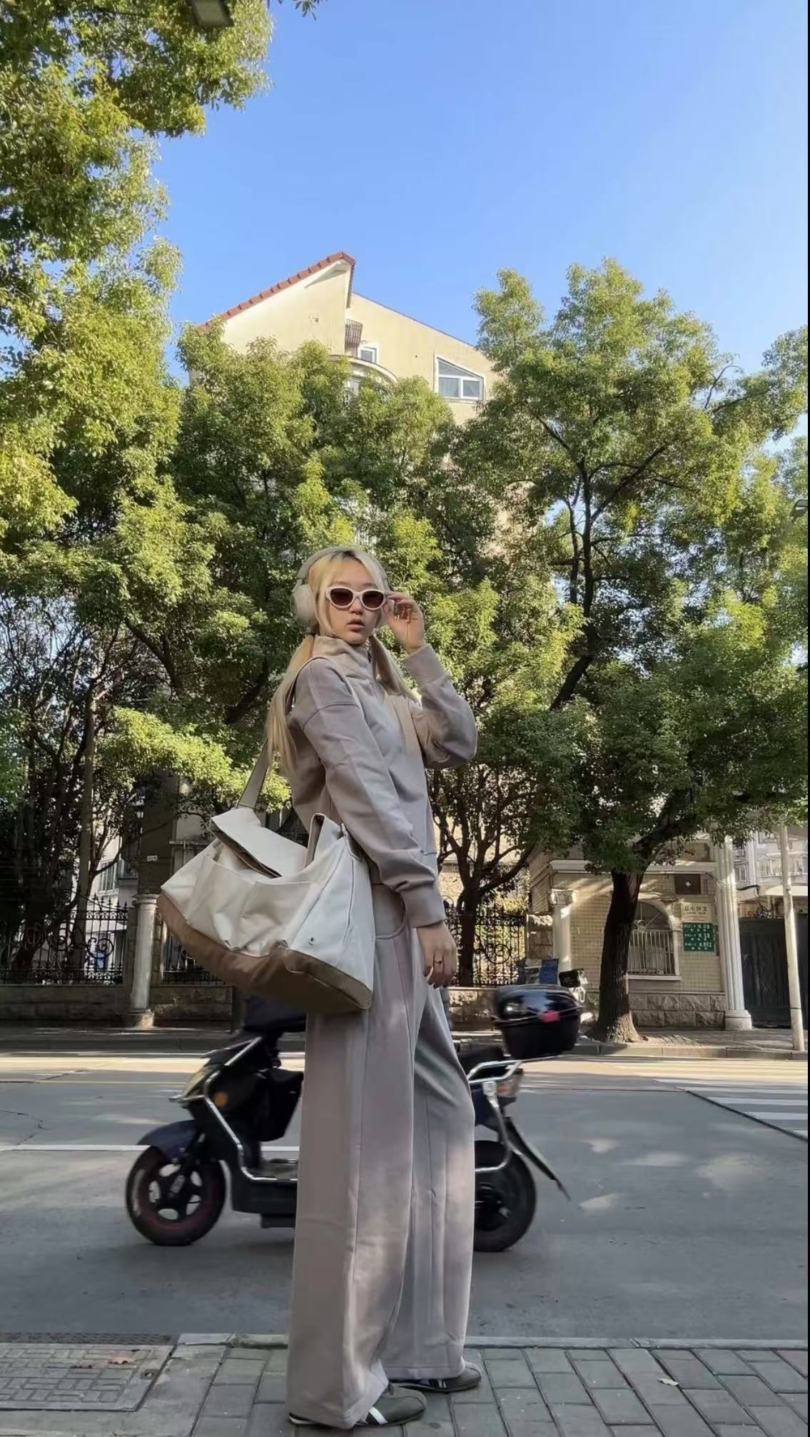 ollig·LWJE旅行包男女手提大容量運動包健身包幹濕分離鞋倉旅行 - 图片 15