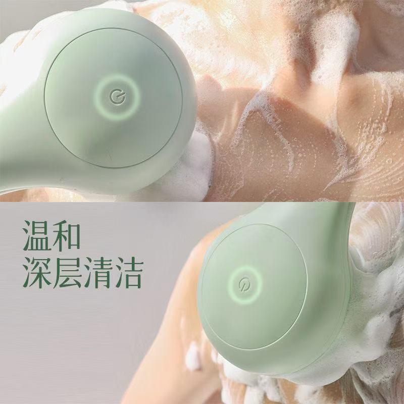 ollig·PRITECH XY1電動洗澡沐浴刷雙柄搓背機懶人搓澡神器刷身體自動搓泥機 - 图片 3