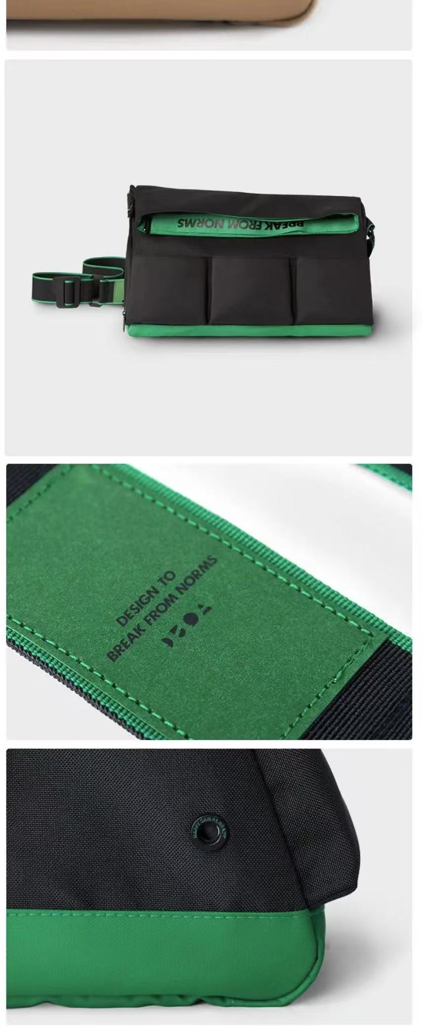 ollig·LWJE旅行包男女手提大容量運動包健身包幹濕分離鞋倉旅行 - 图片 10