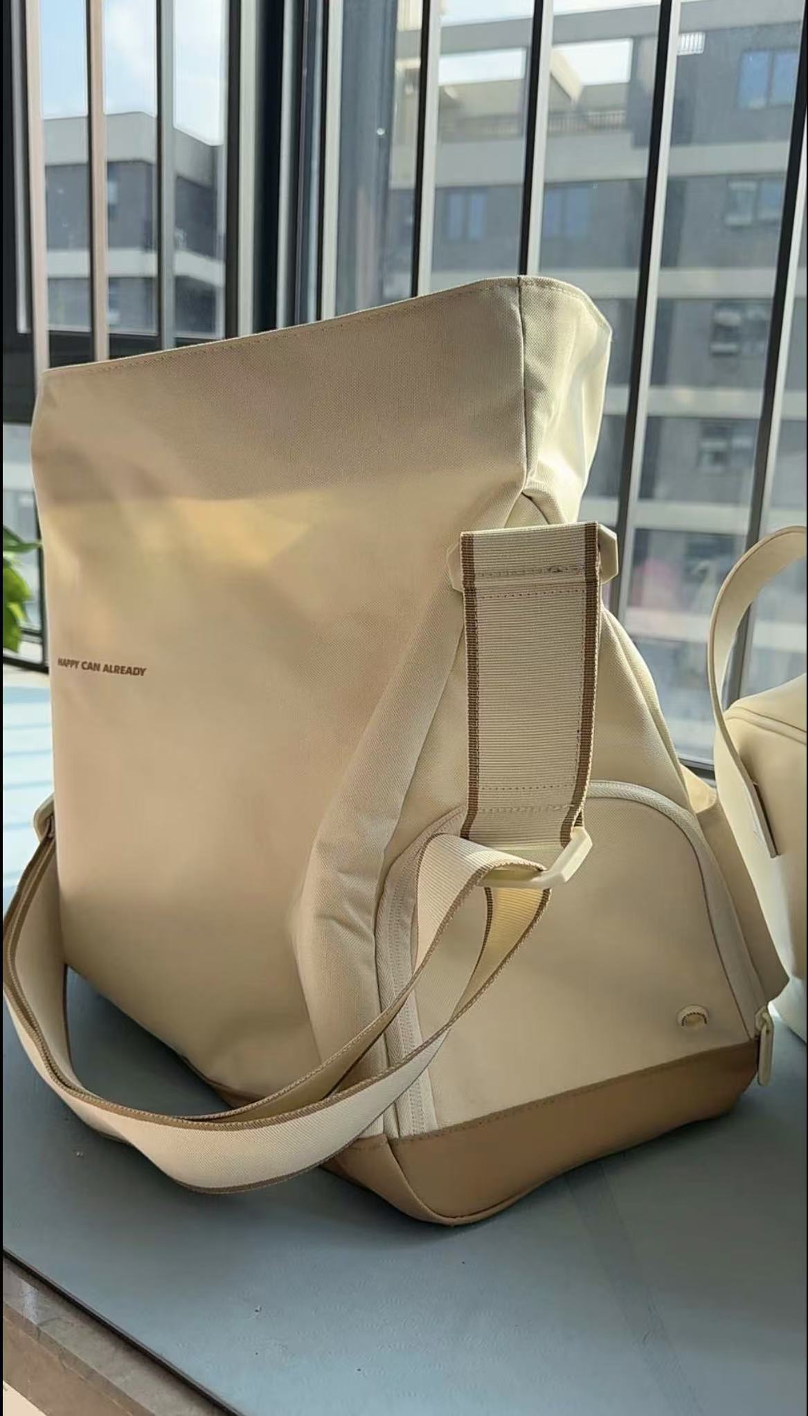 ollig·LWJE旅行包男女手提大容量運動包健身包幹濕分離鞋倉旅行 - 图片 18