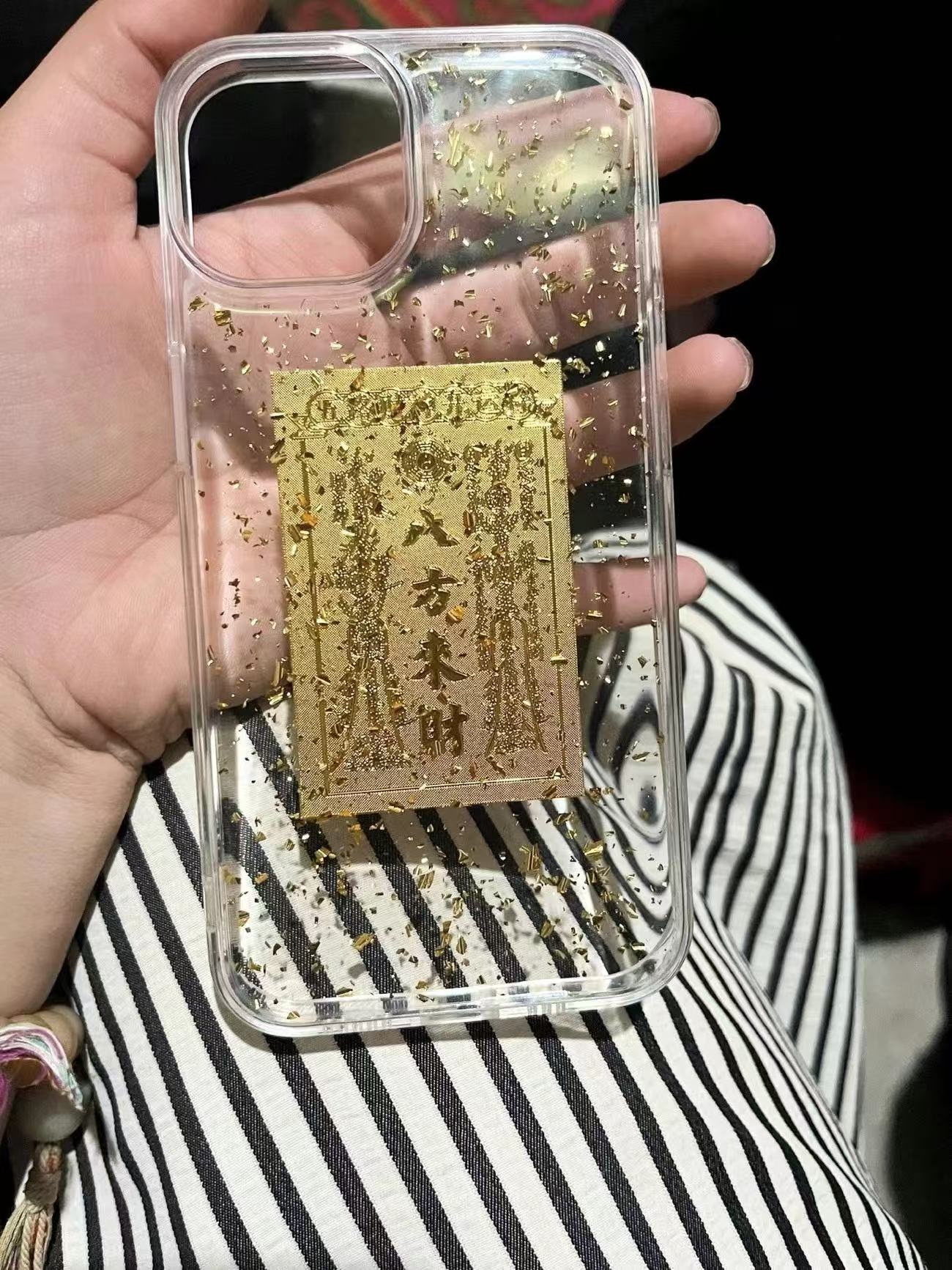 ollig·「新年限定」八方來財暴富日進鬥金iPhone滴膠手機殼 - 图片 8