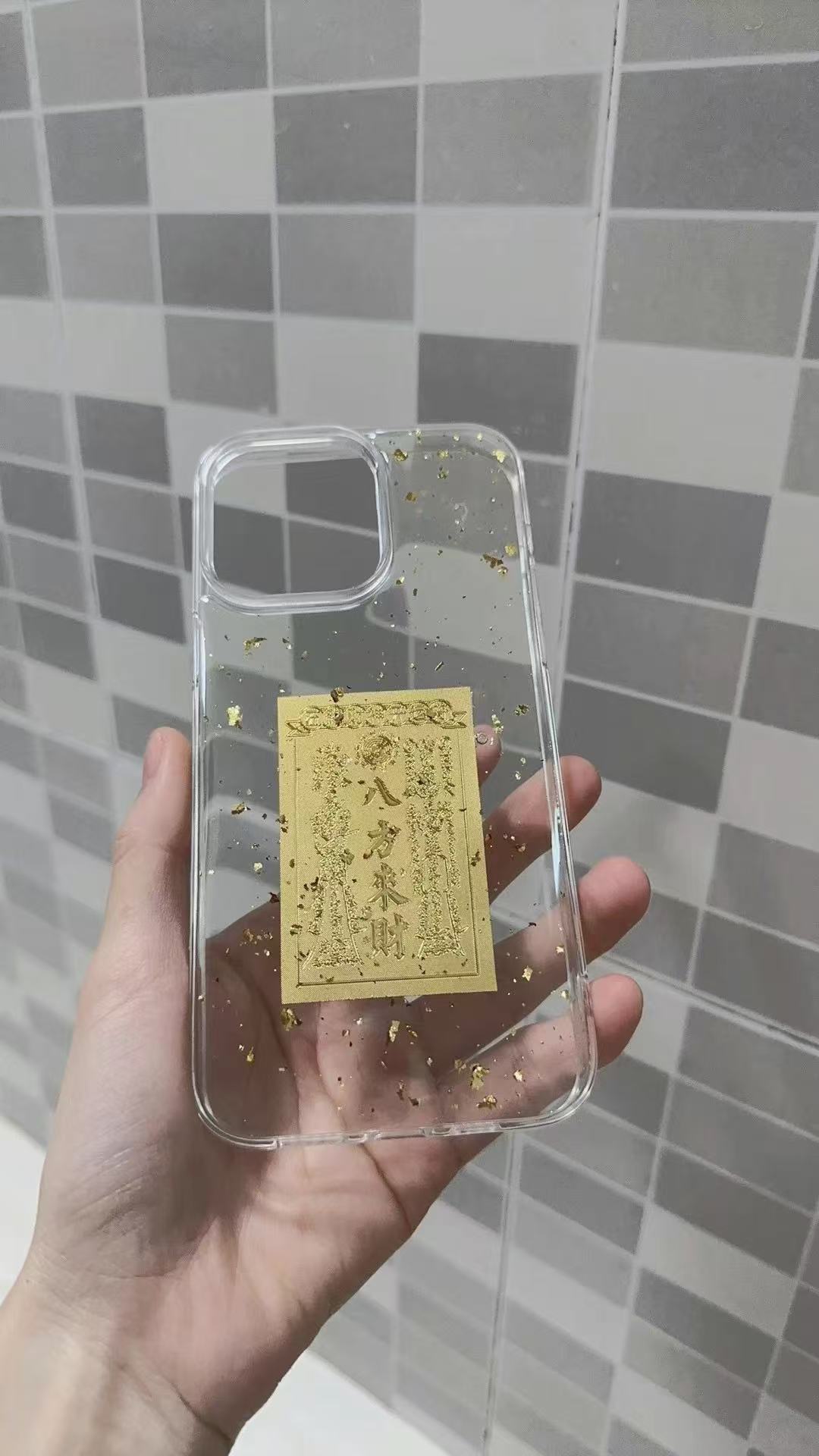 ollig·「新年限定」八方來財暴富日進鬥金iPhone滴膠手機殼 - 图片 9