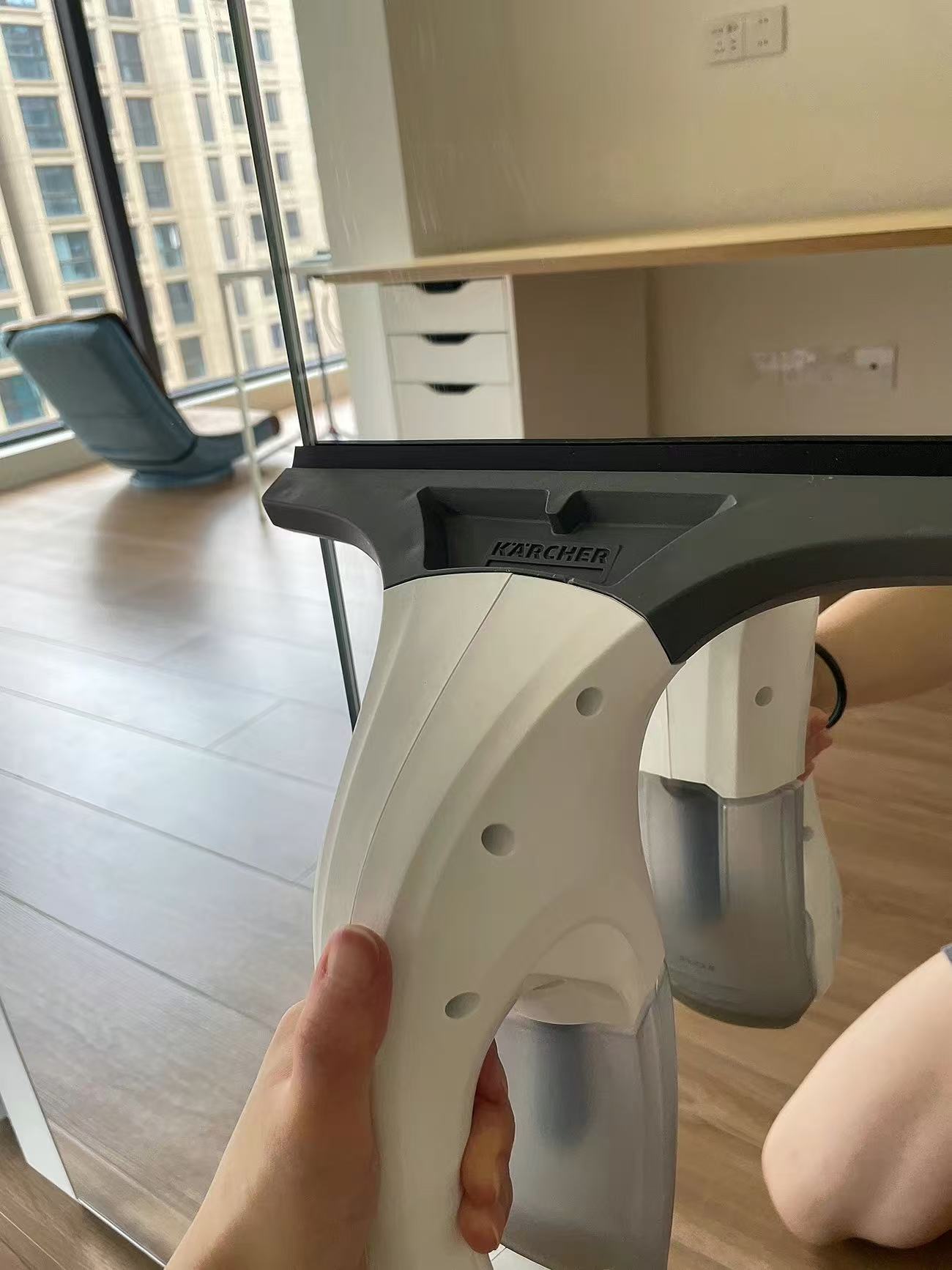 ollig·KARCHER家用擦窗機玻璃刮鏡面瓷磚清潔機WV1 plus原裝進口 - 图片 19