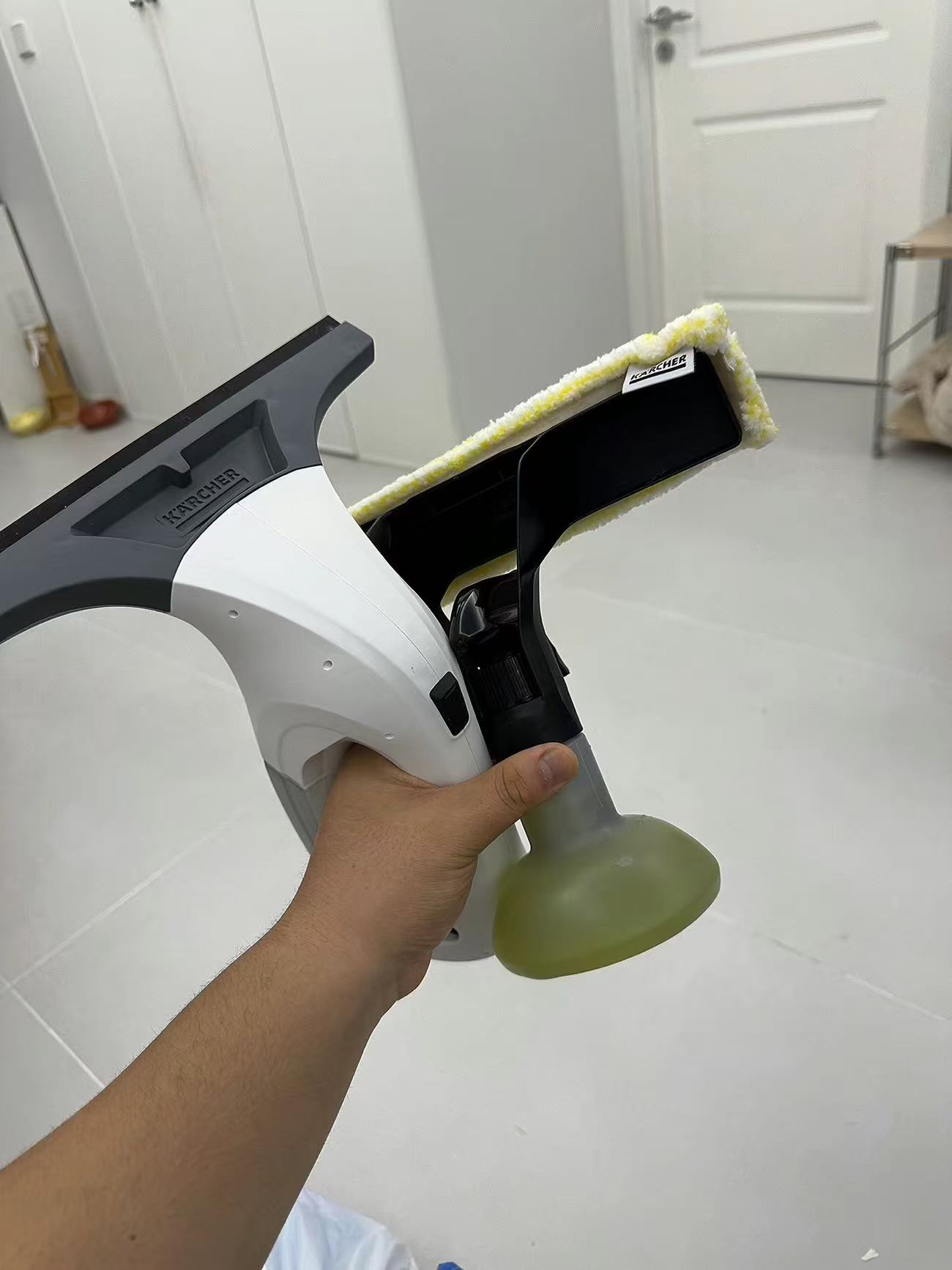 ollig·KARCHER家用擦窗機玻璃刮鏡面瓷磚清潔機WV1 plus原裝進口 - 图片 23