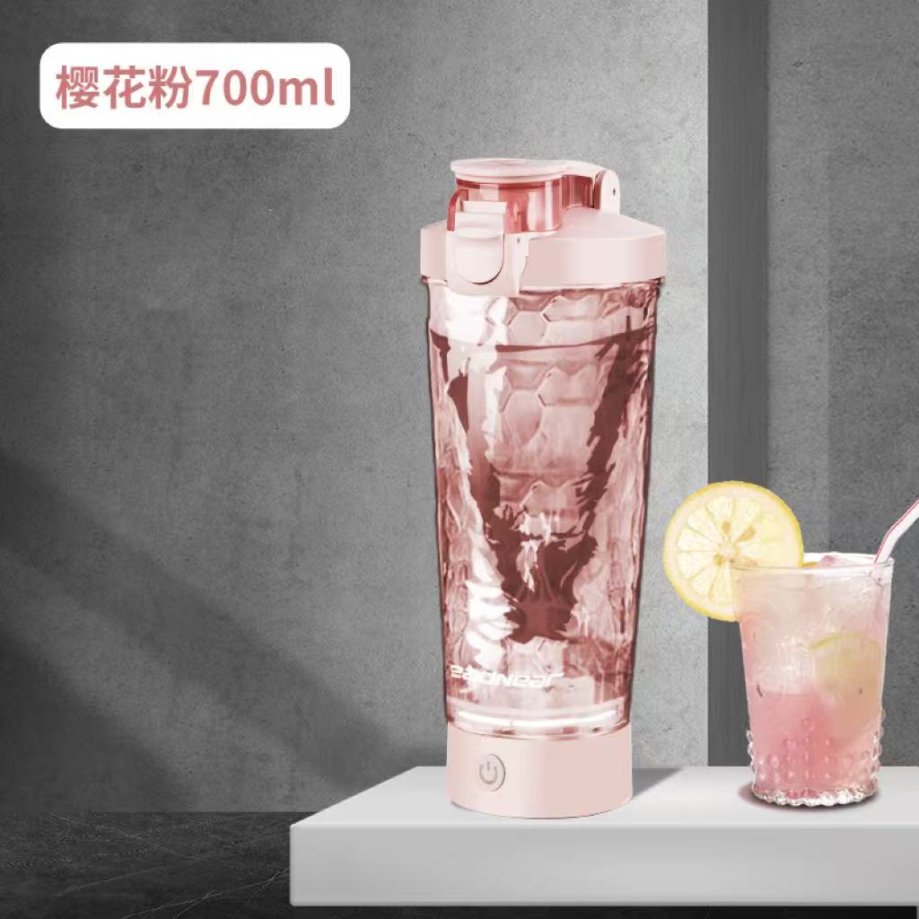 ollig·【大容量專屬】最新款全自動攪拌蛋白粉電動搖搖健身充電運動水杯 - 图片 14