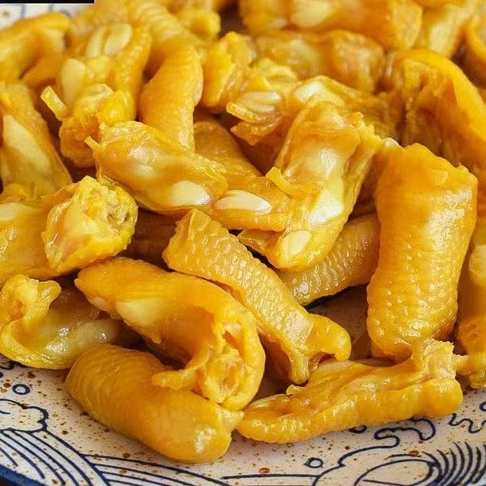 ollig·「原野社」鹽焗雞腳筋正宗廣東梅州客家特產無骨即食雞爪休閒小吃零食真空 - 图片 14