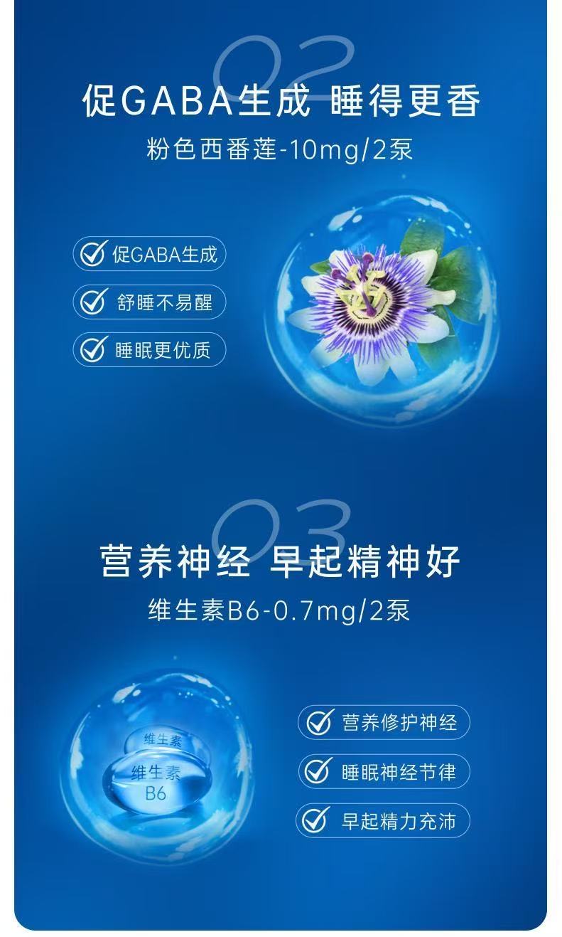 ollig·STADA甜睡口腔好睡噴霧20ml褪黑素西番蓮GABA維生b6 - 图片 9