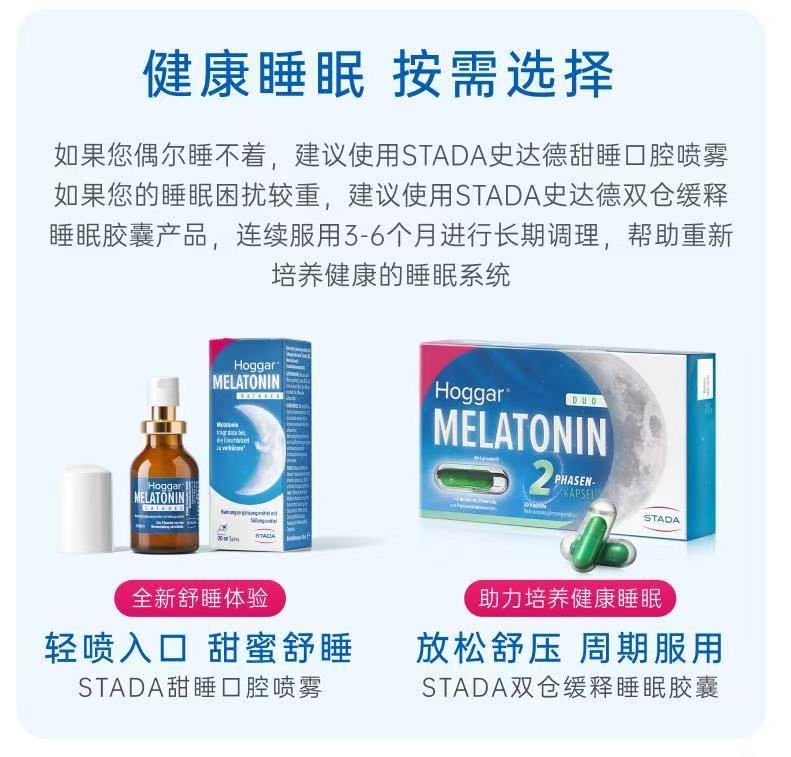 ollig·STADA甜睡口腔好睡噴霧20ml褪黑素西番蓮GABA維生b6 - 图片 11