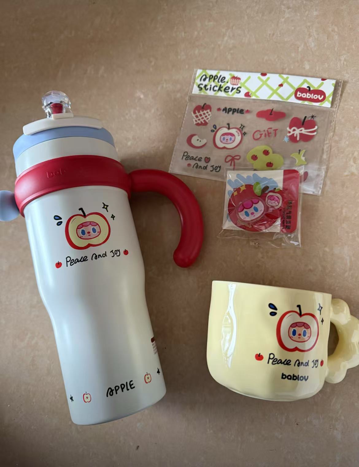 ollig·Bablov吸管保溫杯冰霸杯大容量不鏽鋼女生水杯噸噸桶陶瓷水壺 - 图片 27