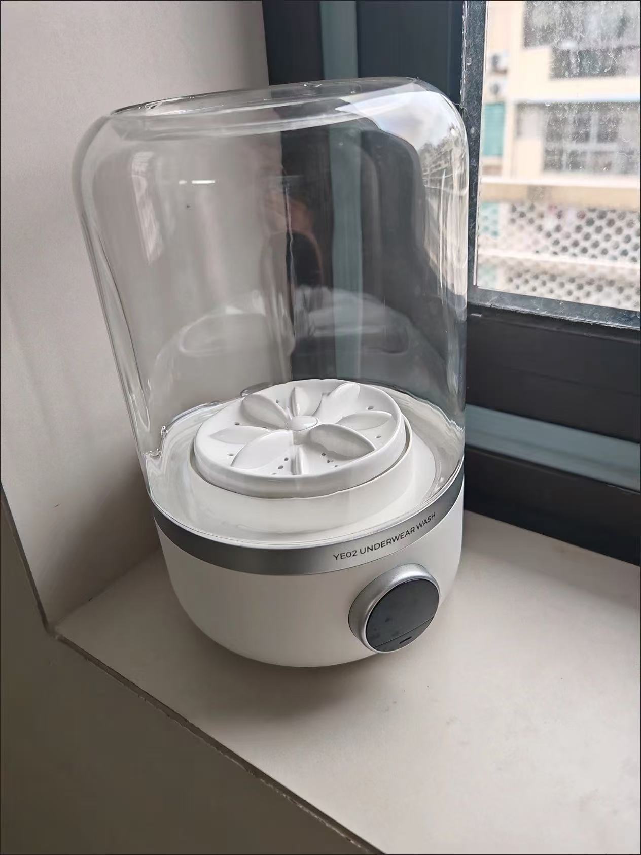 ollig·SanHuo便攜可視化迷你無線內衣襪子清洗機不插電洗衣機充電式 - 图片 14